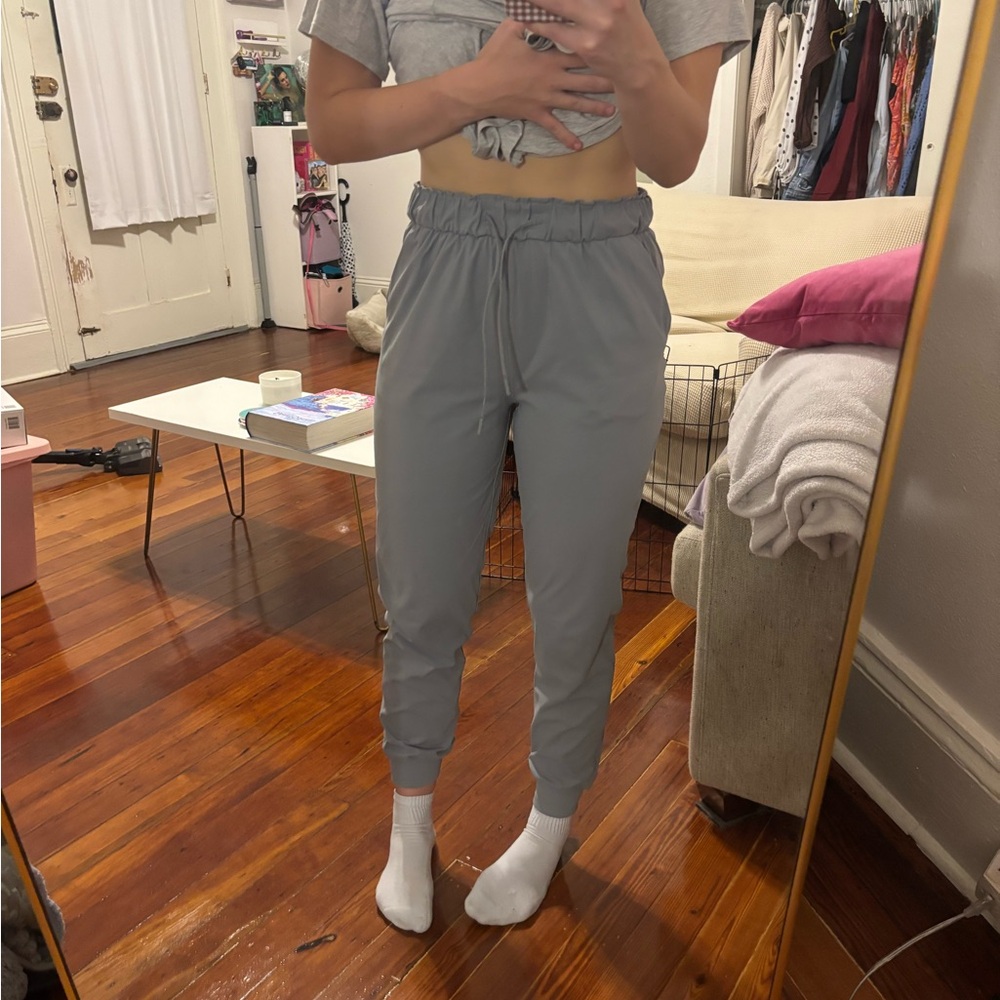 Lululemon Gray Jogger Pants